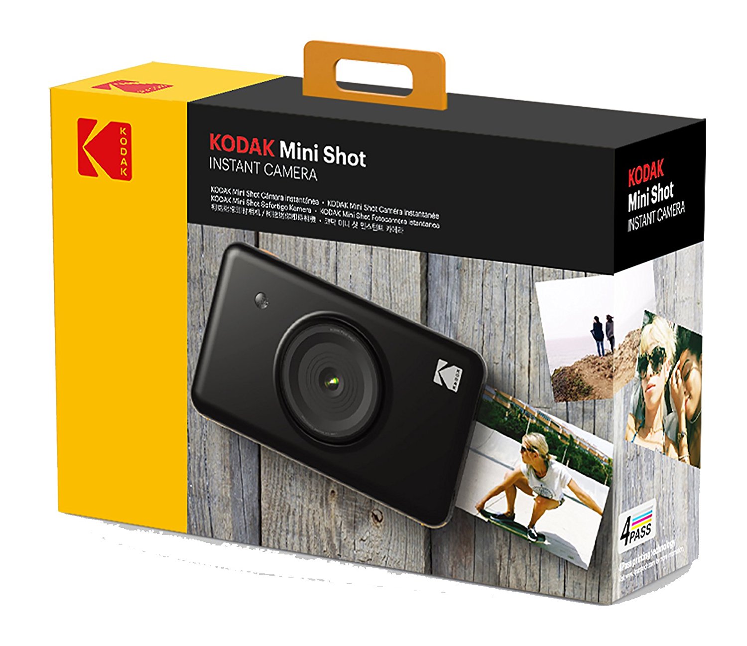 Моментальный фотоаппарат Kodak Mini SHOT черный