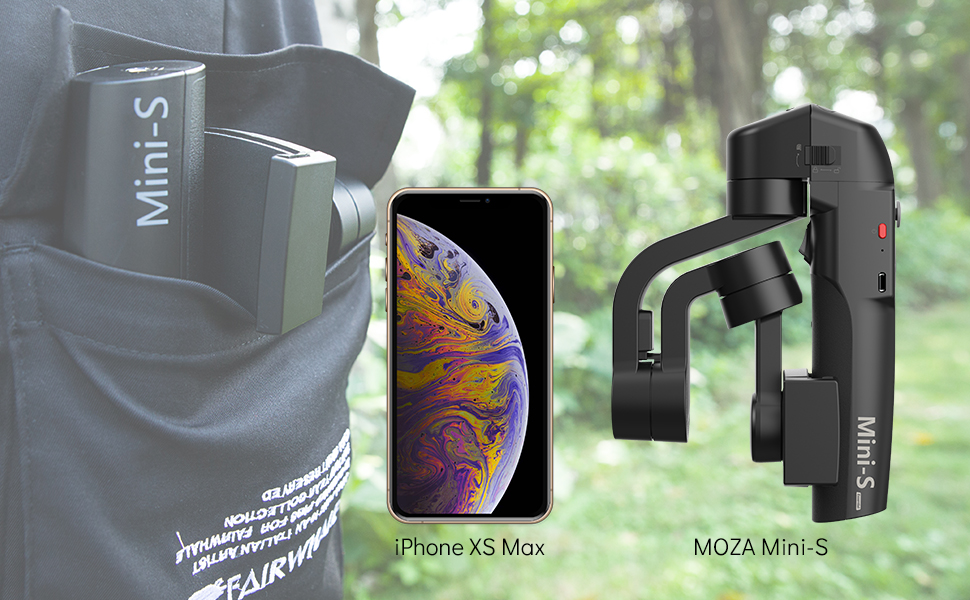 Стабилизатор (стедикам) Moza Mini-S для iPhone и других смартфонов