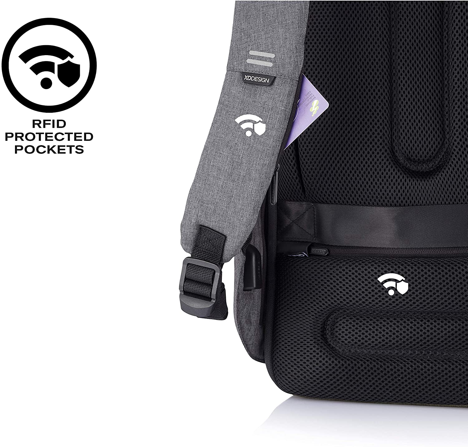 Рюкзак для ноутбука до 15,6 XD Design Bobby Hero Regular (P705.292), серый