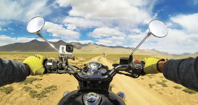 Крепление на руль, велосипед и трубы для GoPro (аналог Handlebar Pole Mount GRH30)