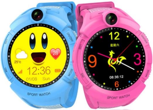 Детские умные часы Prolike PLSW200BL, голубые