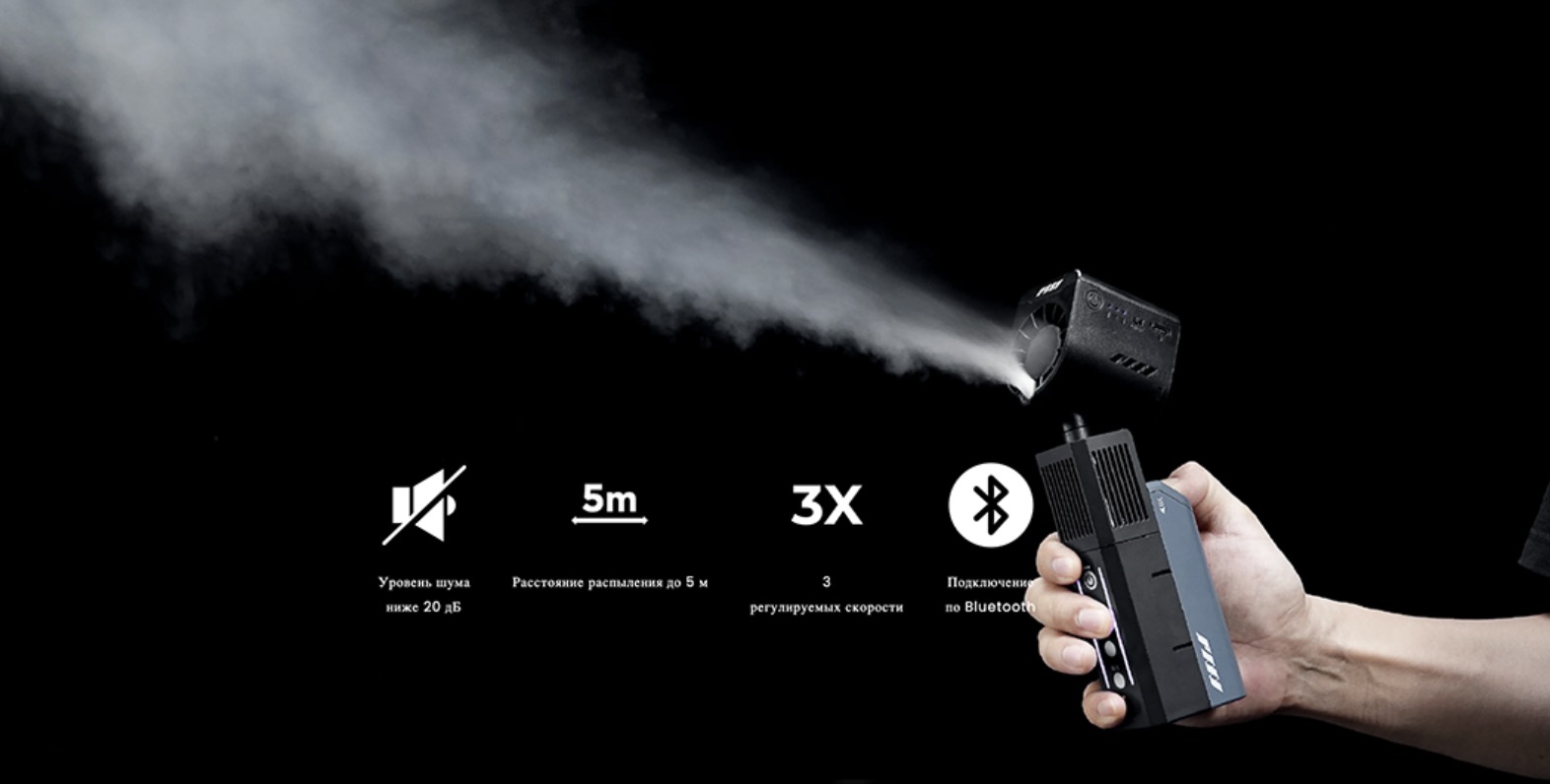 Генератор дыма SmokeNINJA Pro Trident Kit комплект 3 шт