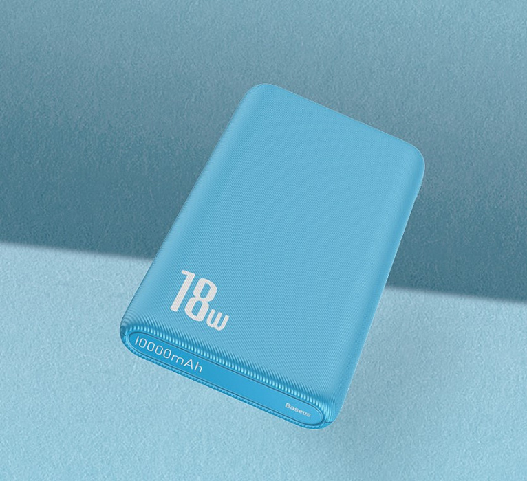 Внешний аккумулятор Baseus 10000mAh 18W Quick Charge Blue