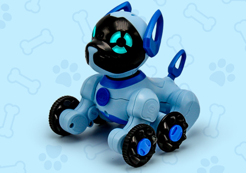 Робот-собака WowWee Chippies Blue