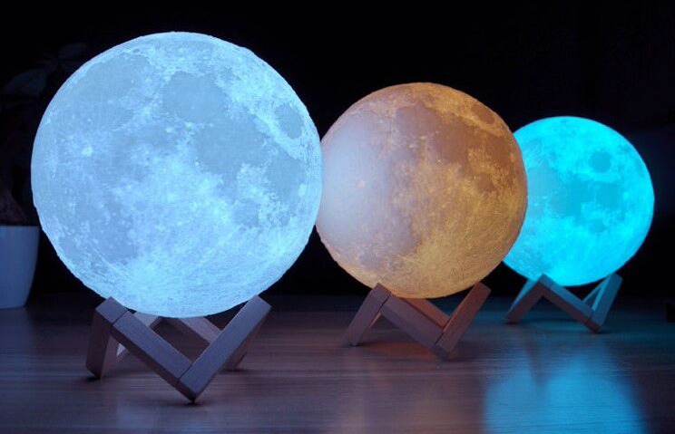 Светильник-ночник Луна большая (15 см)