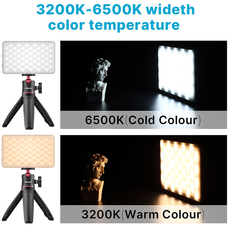 Комплект Ulanzi VIJIM Tabletop LED Video Lighting Kit (VL-120+MT-08) Чёрный