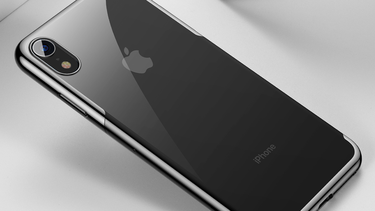 Чехол Baseus Glitter Case Black для iPhone XR