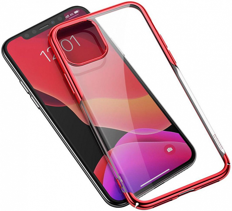 Чехол Baseus Glitter Case Red для iPhone 11