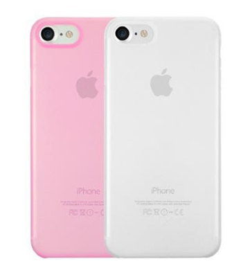 Набор из двух чехлов Ozaki O!coat 0.3 Jelly 2 in 1 Clear & Pink для iPhone 8/7
