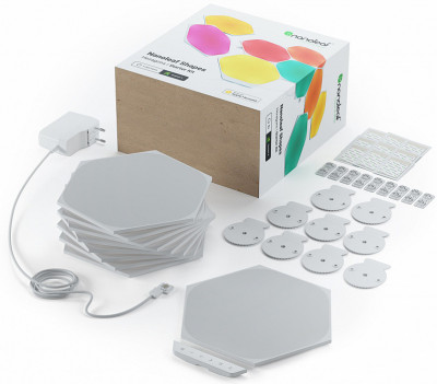 Комплект умных ламп Nanoleaf Hexagons Starter Kits (9 панелей)