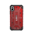 Противоударный чехол Urban Armor Gear Plasma Red для iPhone X/XS  - Противоударный чехол Urban Armor Gear Plasma Red для iPhone X