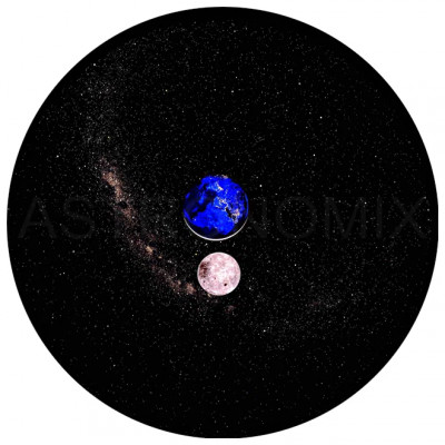 Проекционный диск Sega Homestar для домашнего планетария Большая Луна и Земля ночью