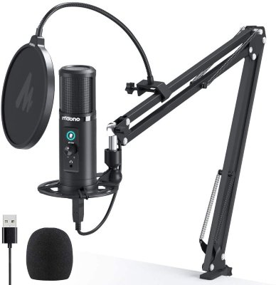 USB-микрофон с настольным креплением Maono USB Podcast Microphone Set AU-PM422