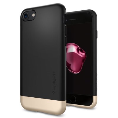 Чехол Spigen для iPhone 8/7 Style Armor Black 042CS20516  Прочный и одновременно стильный чехол для вашего iPhone 8/7