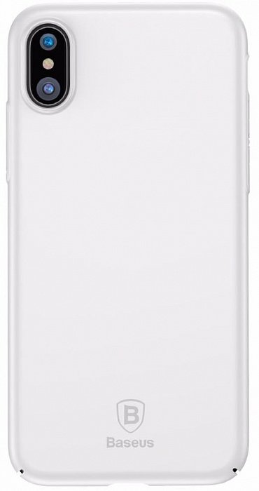 Чехол Baseus Thin Case White для iPhone X/XS  Высокая степень защиты • Качественные материалы • Стильный дизайн • Приятный на ощупь