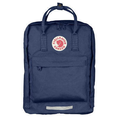 Рюкзак Fjallraven Kanken Big Royal Blue  Водостойкий •  Быстросохнущий  •  Классический рюкзак • Отражатель в логотипе