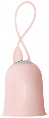 Беспроводной светильник-грелка с внешним аккумулятором Momax iWarmer Bell-Lamp Pink