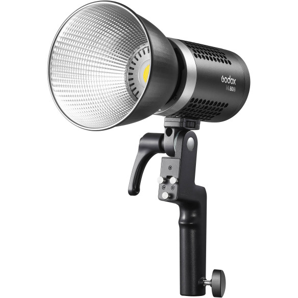 Осветитель Godox ML60Bi   • Вид осветителя: моноблок • Мощность макс. 60 Вт • Постоянная цветовая температура 2800K~6500К • Радиосистема дистанционного управления Godox 2.4 Ггц • Съемная рукоятка • Малошумный отключаемый вентилятор