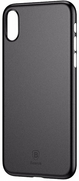 Чехол Baseus Wing Case Black для iPhone X/XS  Стильный дизайн • Прочный и гибкий материал • Ультратонкий чехол • Не оставляет отпечатков