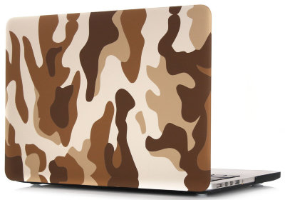 Чехол-накладка i-Blason Transparent Hard Shell Case Khaki/Brown для MacBook Pro 13 Retina