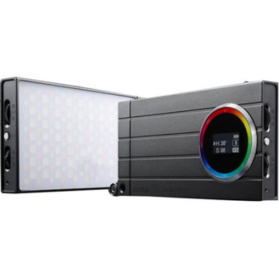Осветитель Godox RGB Mini Creative M1 накамерный   • Вид осветителя: моноблок • Мощность макс. 13 Вт • Постоянная цветовая температура 2500К-8500К • RGB диапазон регулировки	цветовой круг 360° • 15 специальных эффектов