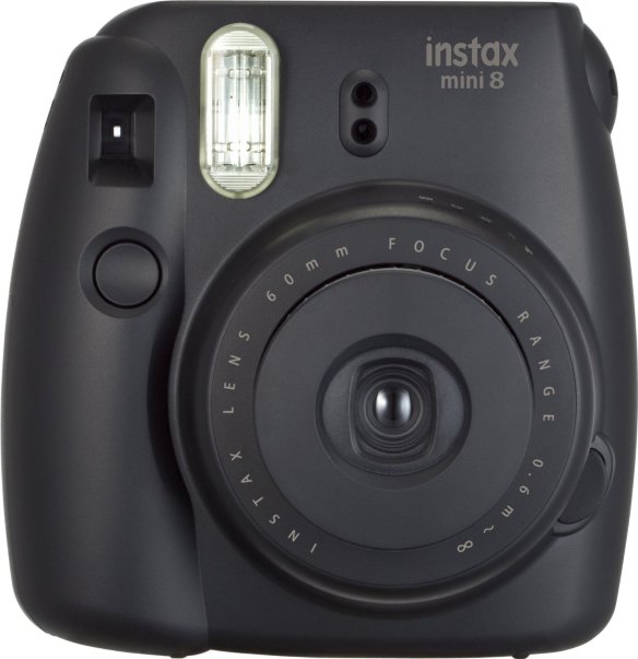 Фотоаппарат моментальной печати Fujifilm Instax Mini 8 Black  Самая бюджетная Fujifilm Instax • Ручное управление экспозицией • Размер фотографии 62x46 мм • Автоспуск • Удобный видоискатель • Режим High-Key