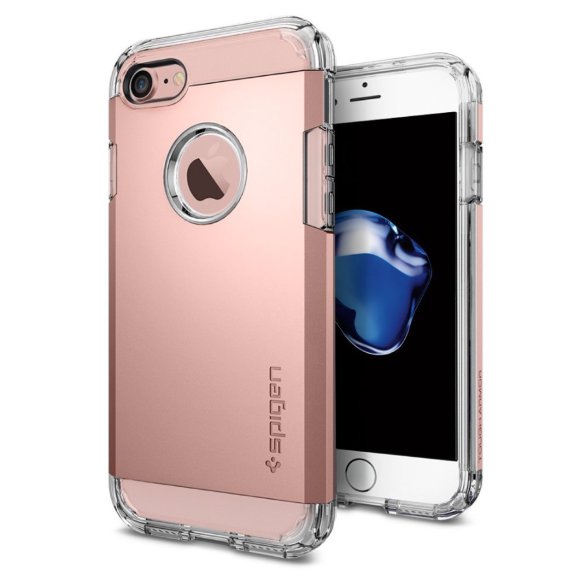 Чехол Spigen для iPhone 8/7 Tough Armor Rose Gold 042CS20492  Особая конструкция для охлаждения и надежная защита вашего iPhone 8/7.