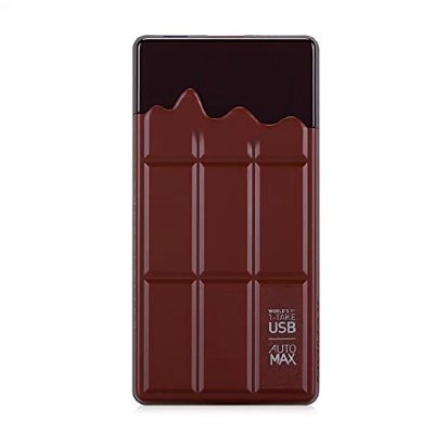 Внешний аккумулятор 7000 mAh Momax iPower Chocolatier Brown