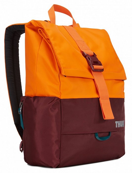 Рюкзак для ноутбука 13&quot; Thule Departer 23L Bordeaux/Orange (TDSB-113)  Отделение для ноутбука с полной защитой • Влагоустойчивый нейлон • Карманы для мелких принадлежностей и аксессуаров