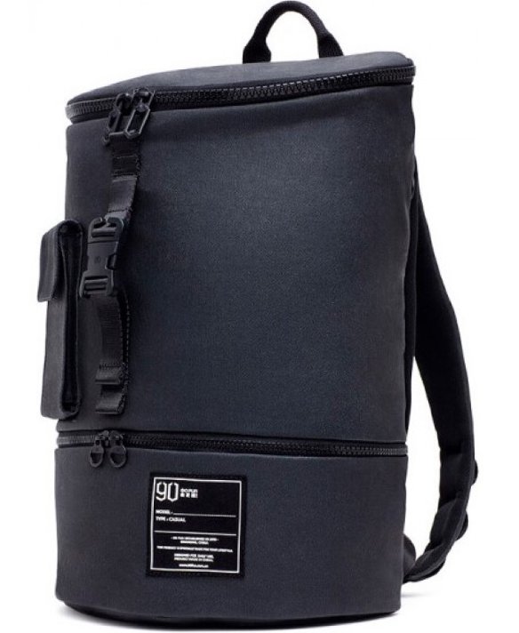 Рюкзак Xiaomi 90 Points Chic Leisure Backpack  Female Black  Крепкий и надёжный материал рюкзака • Водонепроницаемый • Вместительный • Отделение органайзер