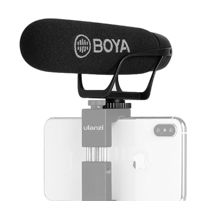 Микрофон-пушка для смартфона / камеры BOYA BY-BM2021