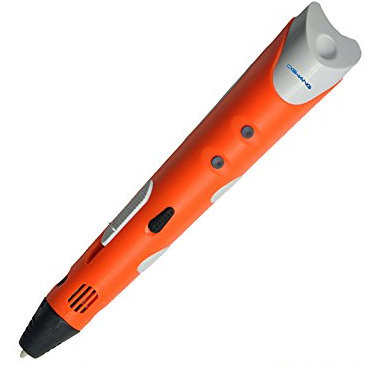 3D ручка Dewang Generation 1 Pen Orange  3D-ручка 1го поколения от Dewang • ABS-пластик • Регулировка температуры и скорости подачи • Керамический наконечник • Вес 65 г