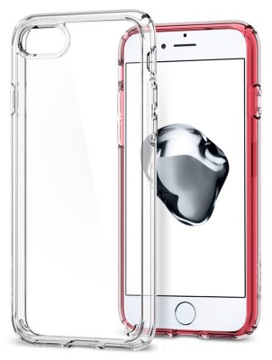Чехол Spigen для iPhone 8/7 Ultra Hybrid 2 Crystal Clear 042CS20927