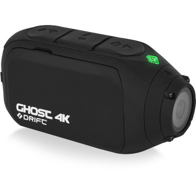 Экшн-камера Drift Ghost 4K  4К разрешение при 30 кадр/сек • Модульная конструкция • 2 встроенных микрофона с шумоподавлением • Стабилизация видео и встроенный гироскоп • Дополнительные модули - LCD дисплей и водозащищенный кейс • Внешний аккумулятор • 4G модуль