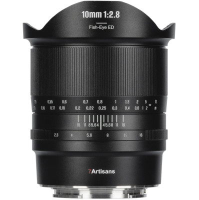 Объектив 7Artisans 10mm F2.8 Fisheye Mark II E-mount