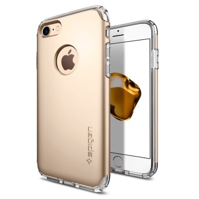 Чехол Spigen для iPhone 8/7 Hybrid Armor Champagne Gold 042CS20695  Прочный чехол для iPhone 8/7 с усиленными элементами защиты