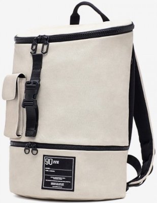 Рюкзак Xiaomi 90 Points Chic Leisure Backpack  Female White  Крепкий и надёжный материал рюкзака • Водонепроницаемый • Вместительный • Отделение органайзер