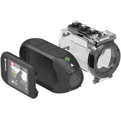 Экшн-камера Drift Ghost 4K MC + LCD дисплей, водонепроницаемый бокс, кейс