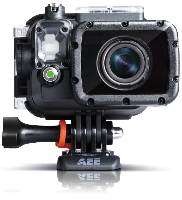 Экшн-камера AEE MagiCam S70  Видео Full HD (1080p 60fps) • матрица 16 Мп • съемный дисплей 2″ • Wi-Fi • угол обзора 170º • зум 10x • G-сенсор • подводная съемка до 100 метров • система стабилизации EIS