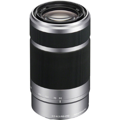 Объектив Sony 55-210mm f/4.5-6.3 OSS для NEX Silver (SEL-55210)