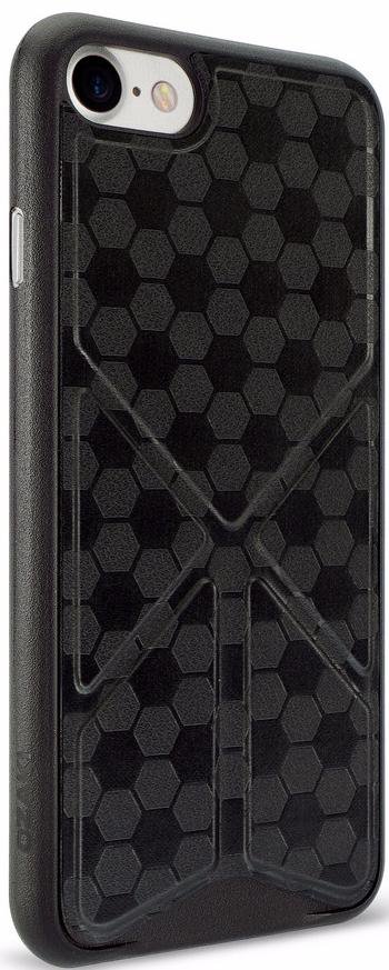 Чехол Ozaki O!coat 0.3+Totem Versatile Black для iPhone 8/7  Прочный и тонкий чехол-накладка из прочного пластика с возможностью использования подставки для iPhone 8/7