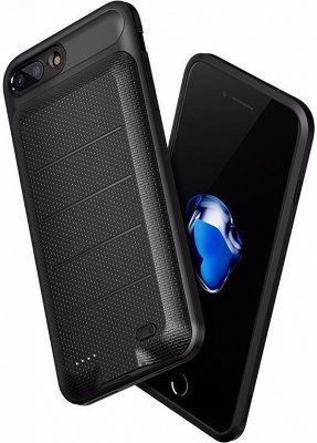Чехол-аккумулятор Baseus Ample Backpack Power Bank Case 3650 mAh Black для iPhone7/8 Plus