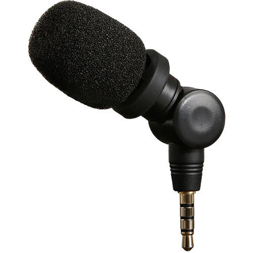 Микрофон для смартфона Saramonic SmartMic 3.5mm  Звук высокого качества • Для мобильных гаджетов • Ограничивает фоновый шум