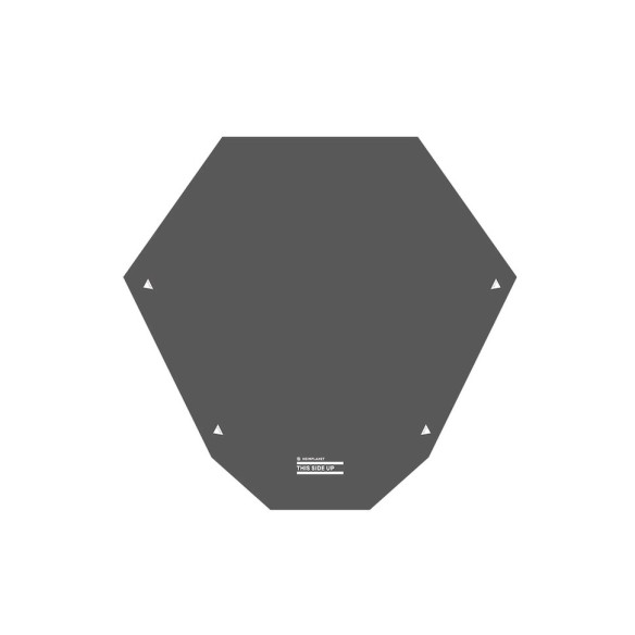 Дополнительное дно HEIMPLANET Ground Sheet Fistral, серый  Идеально подходит для Fistral • Материал: Abrasion-resistant 70D nylon taffeta with PU coating (Износостойкая 70D нейлоновая тафта с полиуретановым покрытием) • Устойчивый к истиранию нейлон таффета с водостойким полиуретановым покрытием.