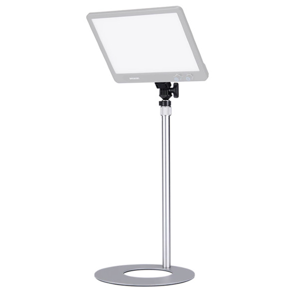 Стойка - подставка amaran Base Stand Серебро  Посадочное крепление 1/4" • Фиксация длины поворотный (каждая секция) • Минимальная высота 550 мм • Максимальная высота 870 мм