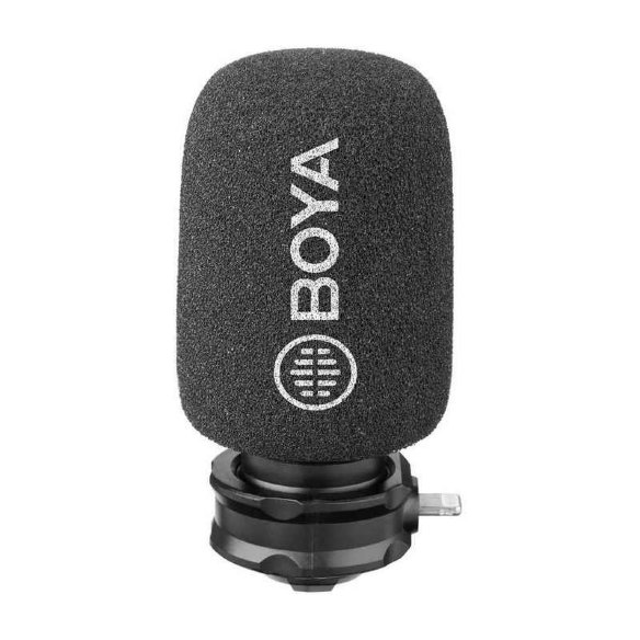 Микрофон для iPhone/iPad BOYA BY-DM200 Lightning  Звук высокого качества • Подключается к разъёму Lightning • Ограничивает фоновый шум