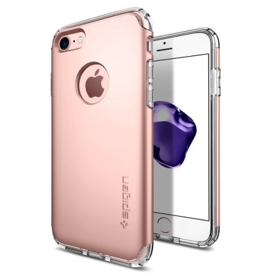 Чехол Spigen для iPhone 8/7 Hybrid Armor Rose Gold 042CS20696  Прочный чехол для iPhone 8/7 с усиленными элементами защиты