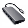 USB адаптер Satechi Aluminum Type-C Multimedia Adapter, Space Gray