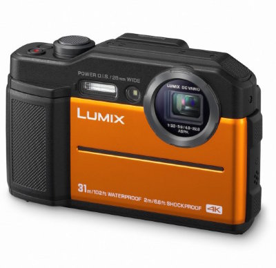 Подводный фотоаппарат Panasonic Lumix DC-FT7 Orange