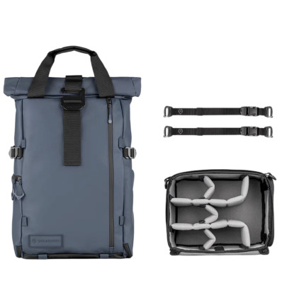 Рюкзак WANDRD PRVKE V4 31L Photography Bundle Синий  Объём 31 л • Быстрый доступ к камере • Крепление для штатива • Отделение для ноутбука/планшета • Потайной карман: AirTag